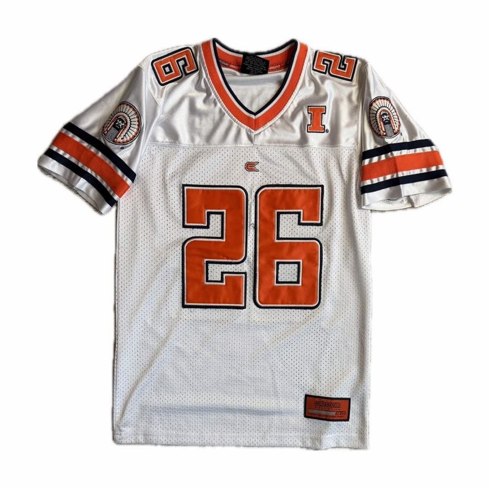 Vintage Official University of Illinois Colosseum Football Jersey